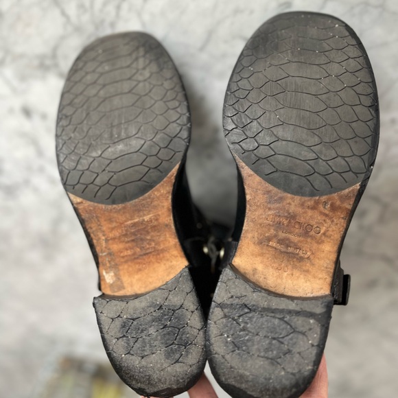 Jimmy CHOO Biker Booties - Picture 7 of 11
